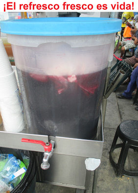 �El
                    refresco fresco es vida! p.e. en la avenida
                    Izaguirre en Independencia 2018