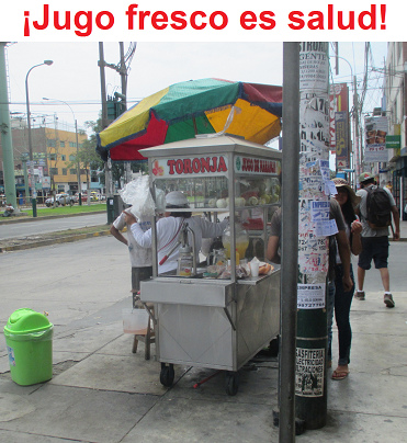 �Jugo fresco es salud!
                                      p.e. jugo fresco de toronja en la
                                      avenida Izaguirre en Los Olivos
                                      2018