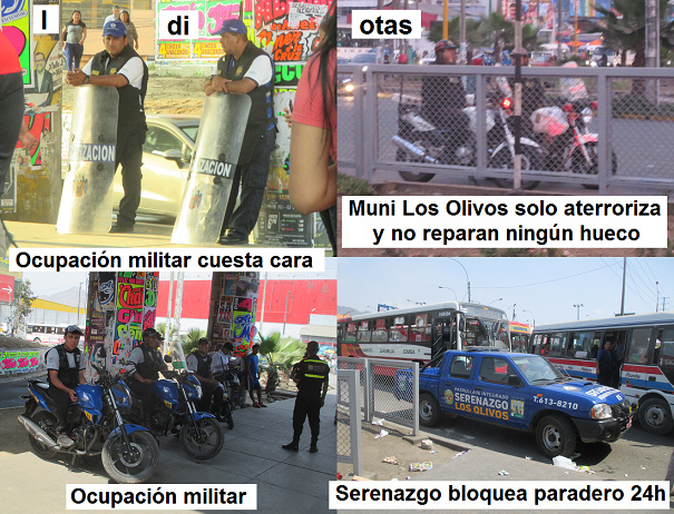 Cruce avenida Izaguirre con
                            Panamericana, ocupaci�n 01