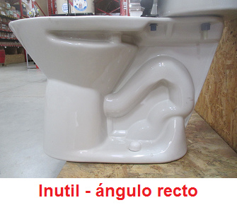 Taza in�til en el MaestroCenter
                                    del �valo Naranjal con un �ngulo
                                    recto