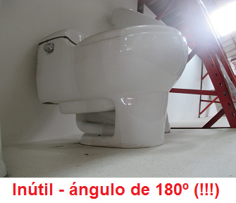 Taza in�til del MaestroCenter
                                    del �valo Naranjal con un tubo
                                    horizontal con un �ngulo de 180
                                    grados (!!!!!!!!!!!!!!!)