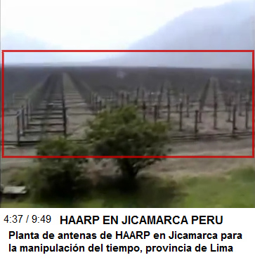 Jicamarca
                        en el Per�, la planta de antenas de HAARP