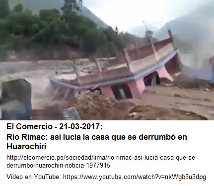 La casa
                    en Huarochir� est� en la zona de dique y el r�o toma
                    la casa 06