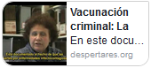 Página web: vacunación criminal Página web: vacunación criminal