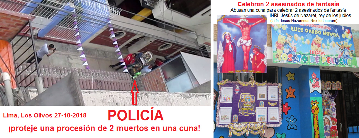 26-10-2018
                          psj Amarilis: Regreso de la procesi�n, la jefa
                          de la cuna Miss Mimi est� al lado de un
                          polic�a con el santuario de fantas�a en sus
                          hombros 01