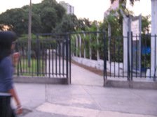 Jesus Maria, Park "Campo de
                          Marte", S�deingang (leider verwackelt)