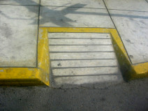 Miraflores, Jir�n Porta, rampa de acera