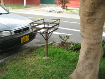 Miraflores, Jir�n Zavala, cesto de basura