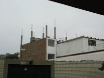 Miraflores, Fanning, casa no terminada