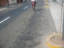 Miraflores, Jiron Porta, �lspuren