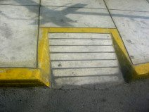 Miraflores, Jiron Porta, Trottoirrampen