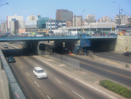 Surquillo, Avenida Paseo de la Republica,
                          Autobahnbr�cke "Ricardo Palma" 01