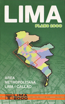 Mapa de la ciudad de Lima de la edici�n
                          "2000", tapa