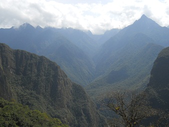 Vista de Machu Picchu con cerros miradores 03,
                    Huaynapicchu