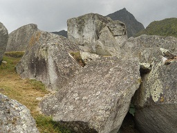 Cantera de Machu Picchu: caos de piedras