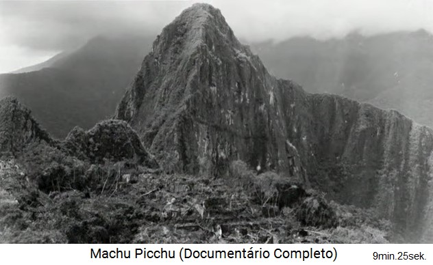 Bingham in Machu Picchu 1912: Bewachsene Zone mit den Arbeitsh�usern