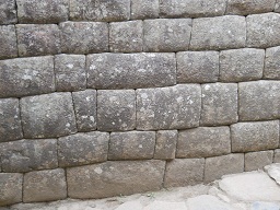 Machu Picchu, Inkazimmer: Nahaufnahme der Schlafzimmermauer 3