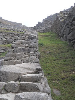 Unregelm�ssige Treppen neben Landwirtschaftsterrassen 2