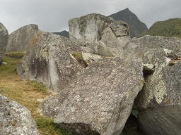 Der grosse Steinbruch von Machu Picchu: Steinechaos 09