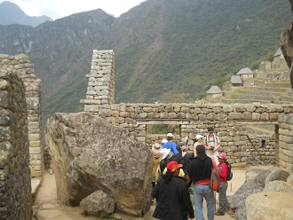 Machu Picchu, die Tour vom Prinzessinnenhaus
                    zum Gef�ngnis in Form eines Adlers