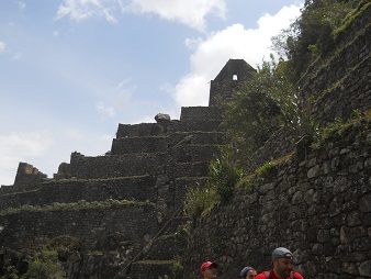 Weiler Huaynapicchu, Landwirtschaftsterrassen
                    01