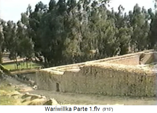 Ruina de la citadela Wariwillka 12, muros
                          principales cuadrangulares fuertes 02