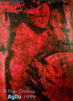 Hugo Orellana, pintura
                    08