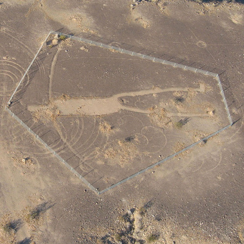 Colorado River, Mann-Figur (02),
                            Geoglyph
