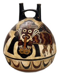 Vogelgottheit als Keramikgef�ss
                          (01)