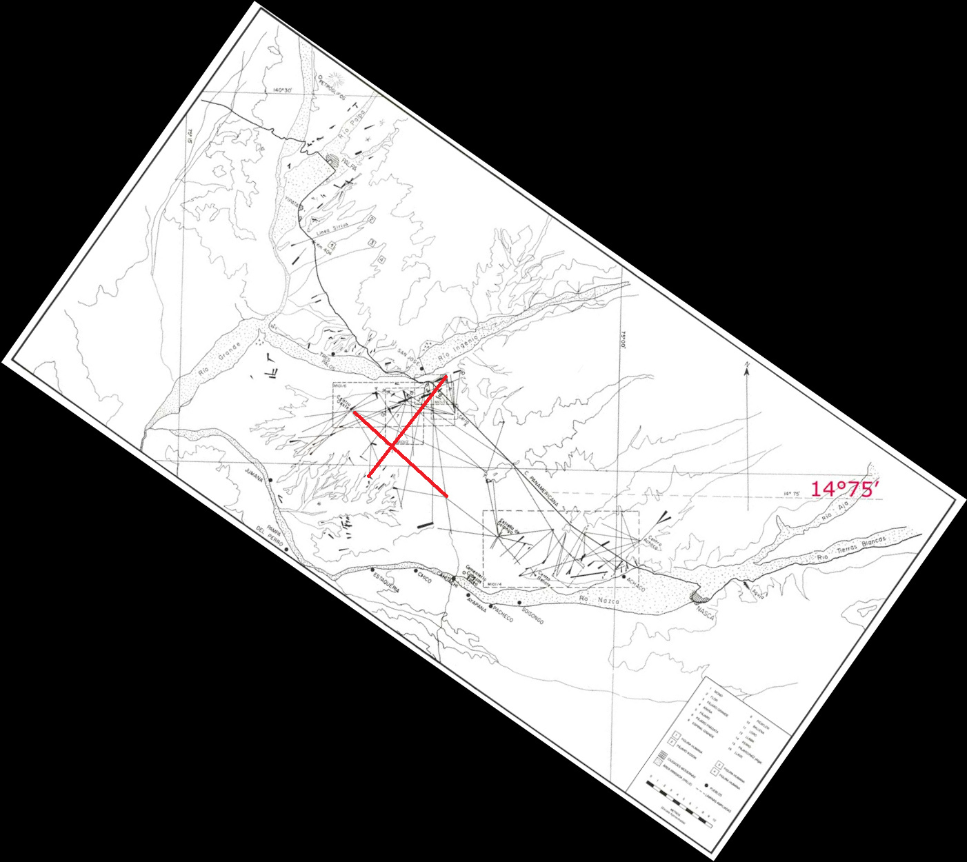 Ecco una mappa che sembra avere una
                croce di questo tipo