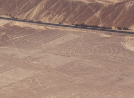 La espiral en realidad, se ve que
                                en el mapa del Instituto faltan grandes
                                l�neas rectas que parcialmente aun se
                                encuentran