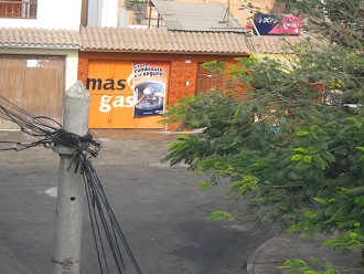 La tienda de "M�s Gas" en Vista
                          Hermosa en feo Trujillo