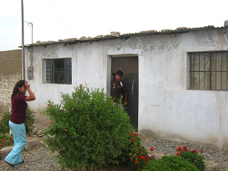 La casa de la madre de Diana