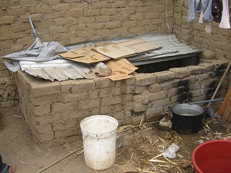 La casa tiene agua pero casi sin presi�n