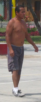 Parque San Est�ban 29-12-2010,
                            futbolistas salvajes 03, primer plano 03