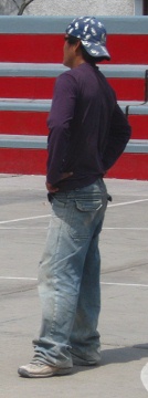 Parque San Est�ban 29-12-2010,
                          futbolistas salvajes 08, portero, primer
                          plano