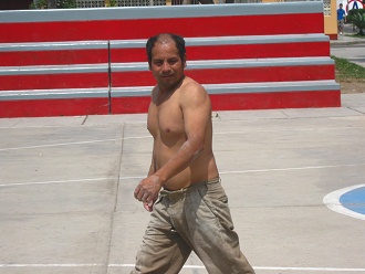 Parque San Est�ban 29-12-2010, futbolista
                          grit�n 04