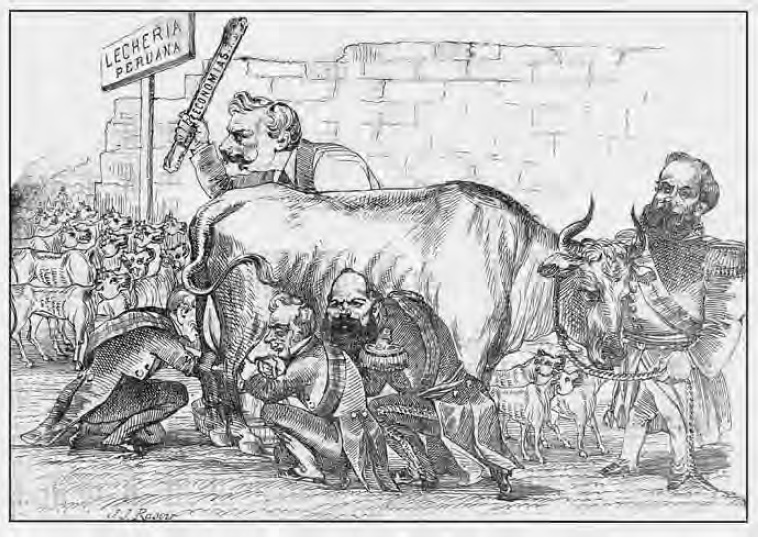 Fig. 5.
                    Orde�ando la vaca lechera nacional.