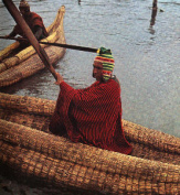 Aymara barco vegetal de ca�a