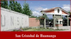 Ayacucho, entrada de la universidad San
                            Cristbal de Huamanga, fundacin en 1677