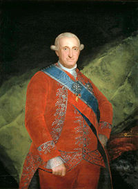 Carlos
                      IV fue confrontado con las guerras decisivas
                      contra Inglaterra y perdi Trafalgar en 1805