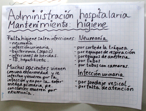 Higiene en el hospital