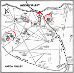 Las l�neas de Nasca, aqu� un
                                    mapa que muestra cuatro espirales