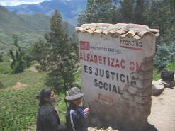 Graffiti f�r Alphabetisierung