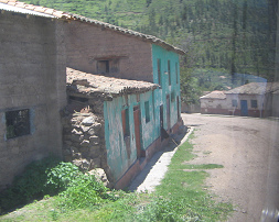 Chumbes, Dorfeinfahrt