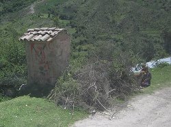 Brennholz und Mann mit Hund, 11:27 Uhr