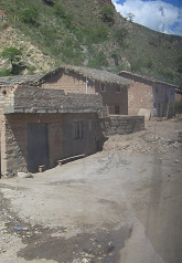 Callebamba, H�userzeile