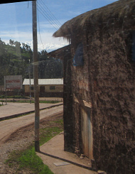 Challhuani, Strohdach