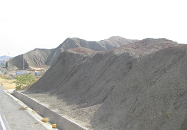 Panamericana Norte entre Zorritos y M�ncora,
                      hileras de cerros de desierto antes de M�ncora
