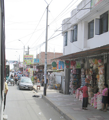 Aguas Verdes, Strassenbild